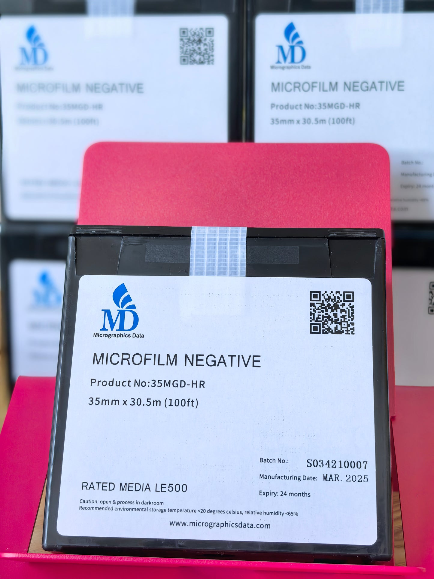 35mm x30.5m negttive microfilm roll