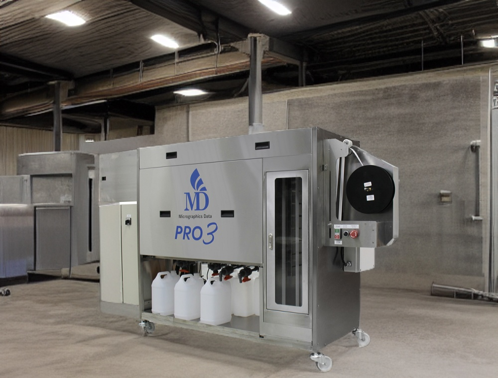 MD PRO3 Deep Tank Microfilm Processor | Automated Archival Microfilming System