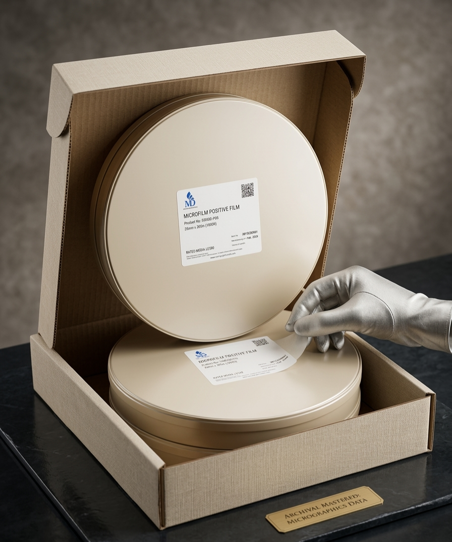 Micrographics Data 35mm x 305m Positive Duplicating Microfilm