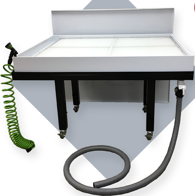 Polypropylene Textile Wash Table