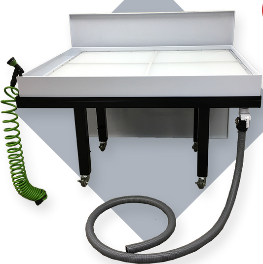 Polypropylene Textile Wash Table
