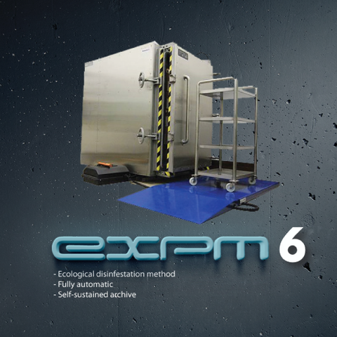 EXPM6 (stainless steel) Anoxia Disinfestation Chamber