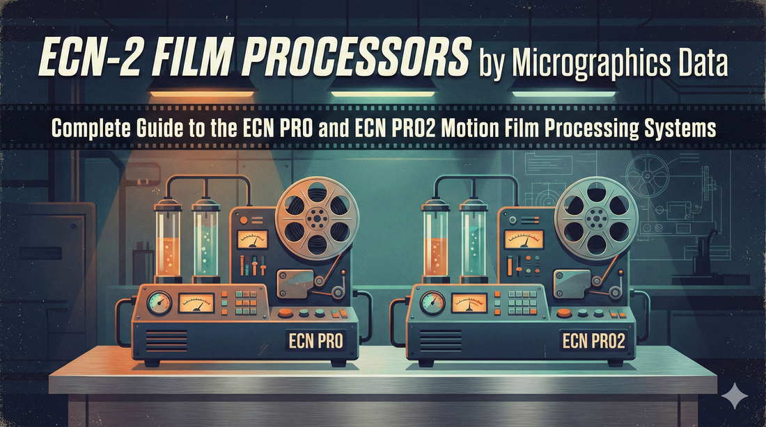 ECN-2 Film Processors by Micrographics Data: Complete Guide to the ECN PRO and ECN PRO2 Motion Film Processing Systems