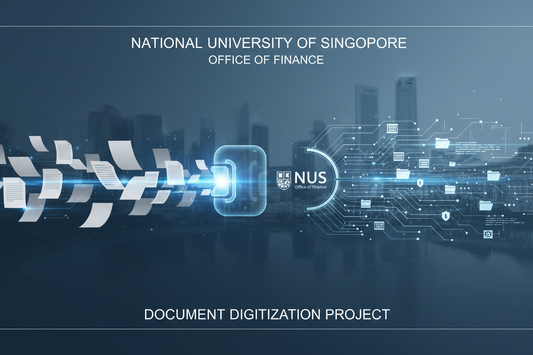 Case Study: Digital Transformation & Secure Digitization of Staff Payroll Records for the National University of Singapore (NUS)