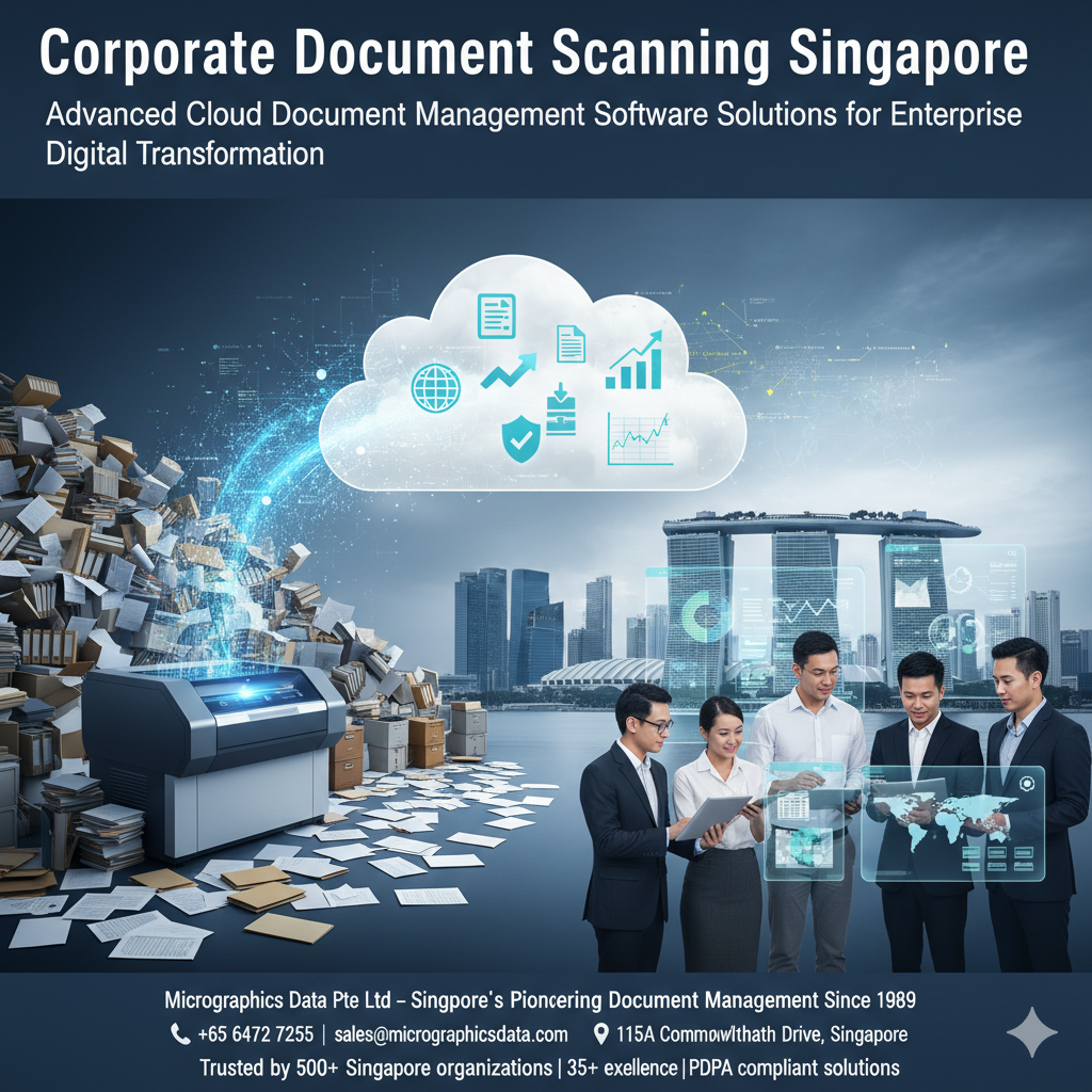 Corporate Document Scanning Singapore: Advanced Cloud Document Management Software Solutions for Enterprise Digital Transformation