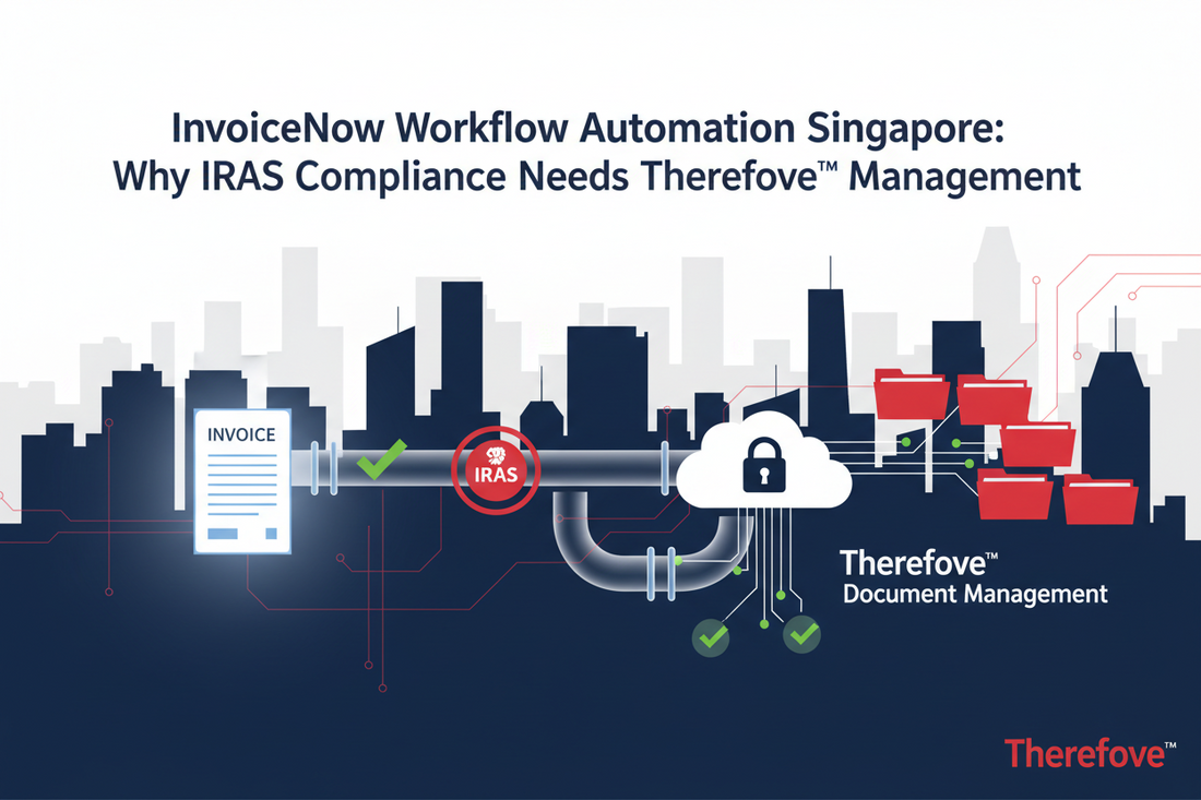 InvoiceNow Workflow Automation Singapore: Why IRAS Compliance Needs Therefore™ Document Management