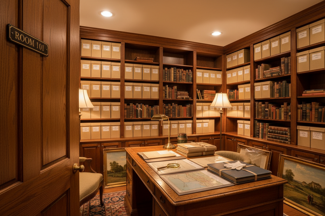 Private Archive Room 101: How to Store Paper, Books, Photos and Paintings at Home