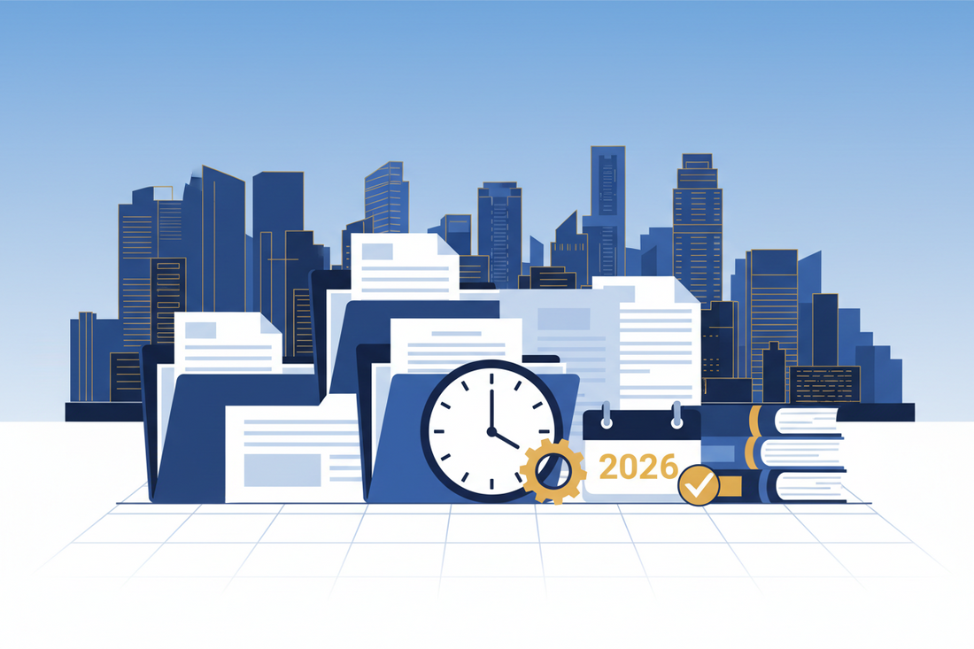 Singapore Records Retention Requirements 2026: How Long Must Companies Keep Documents?