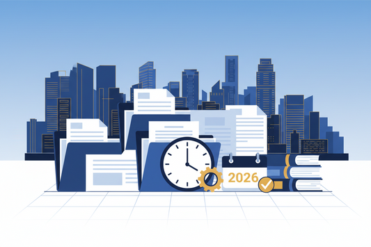 Singapore Records Retention Requirements 2026: How Long Must Companies Keep Documents?