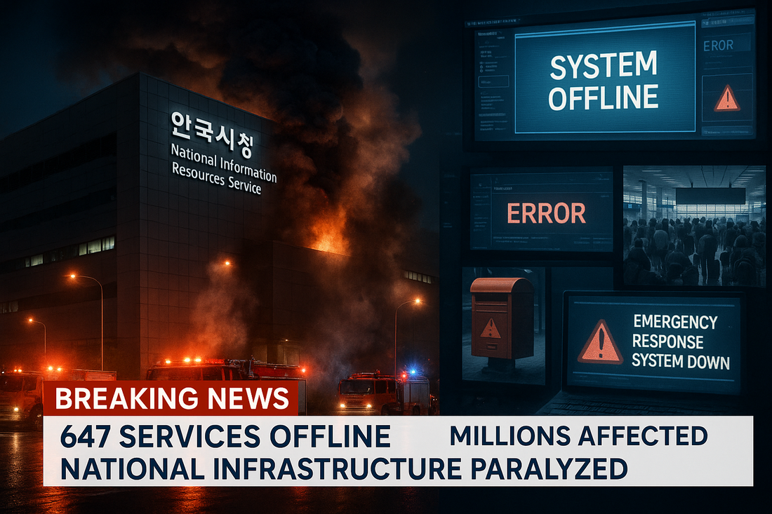 South Korea Data Center Fire Exposes Critical Flaws in Digital-Only Preservation: The Urgent Case for Hybrid Storage Systems