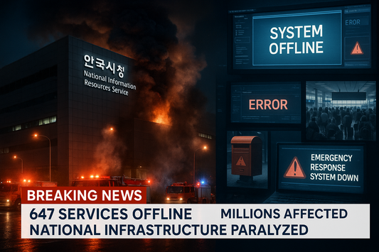 South Korea Data Center Fire Exposes Critical Flaws in Digital-Only Preservation: The Urgent Case for Hybrid Storage Systems