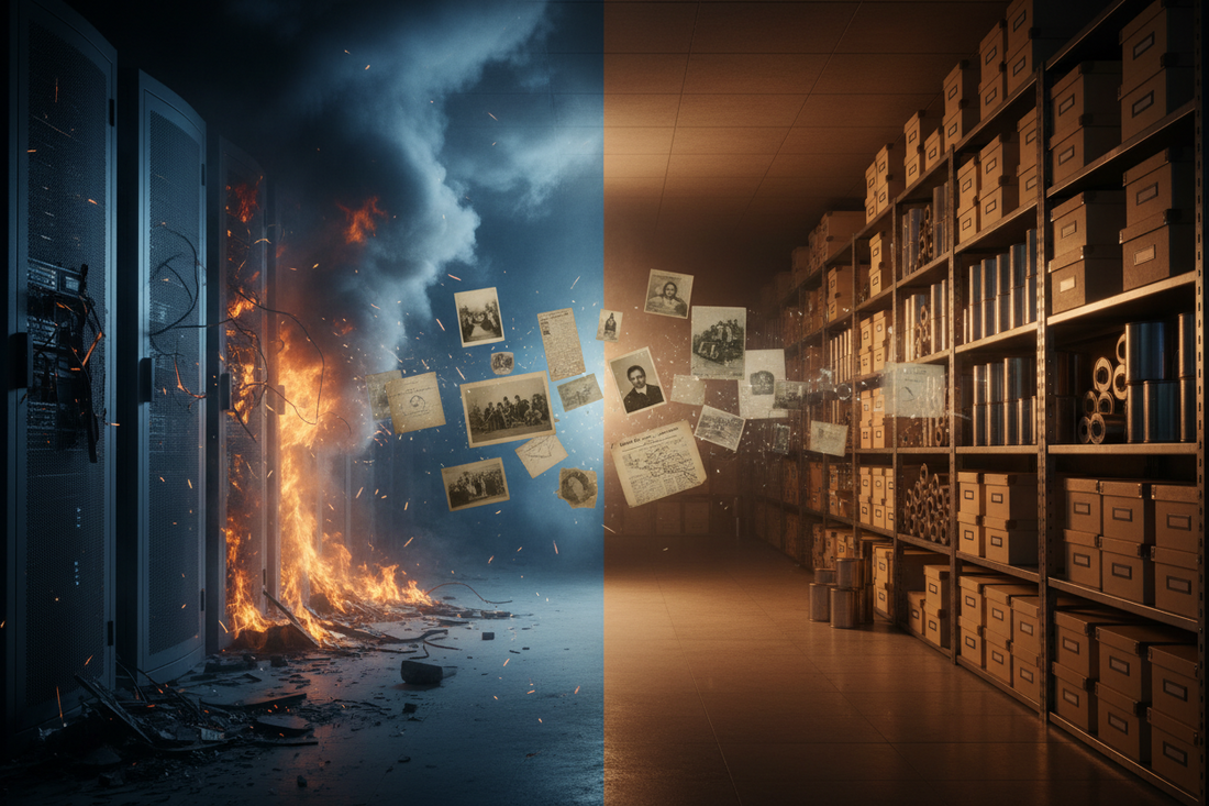 The Day the Cloud Went Dark: A Wake-Up Call for National Archives Worldwide
