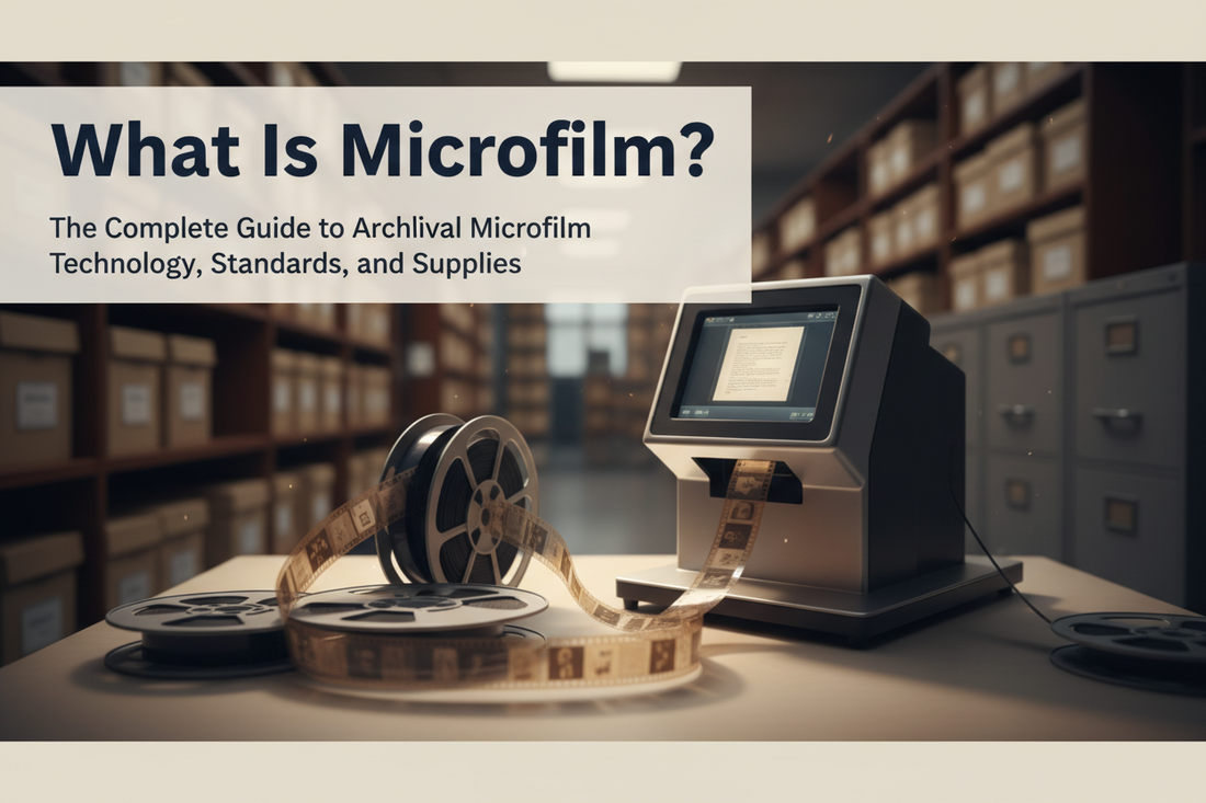 What Is Microfilm? The Complete Guide to Archival Microfilm Technology, Standards, and Supplies