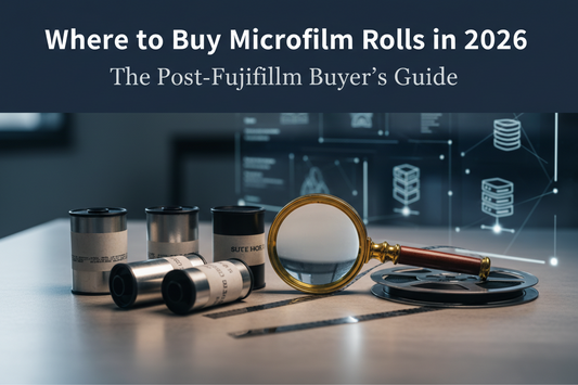 Where to Buy Microfilm Rolls in 2026: The Post-Fujifilm Buyer's Guide