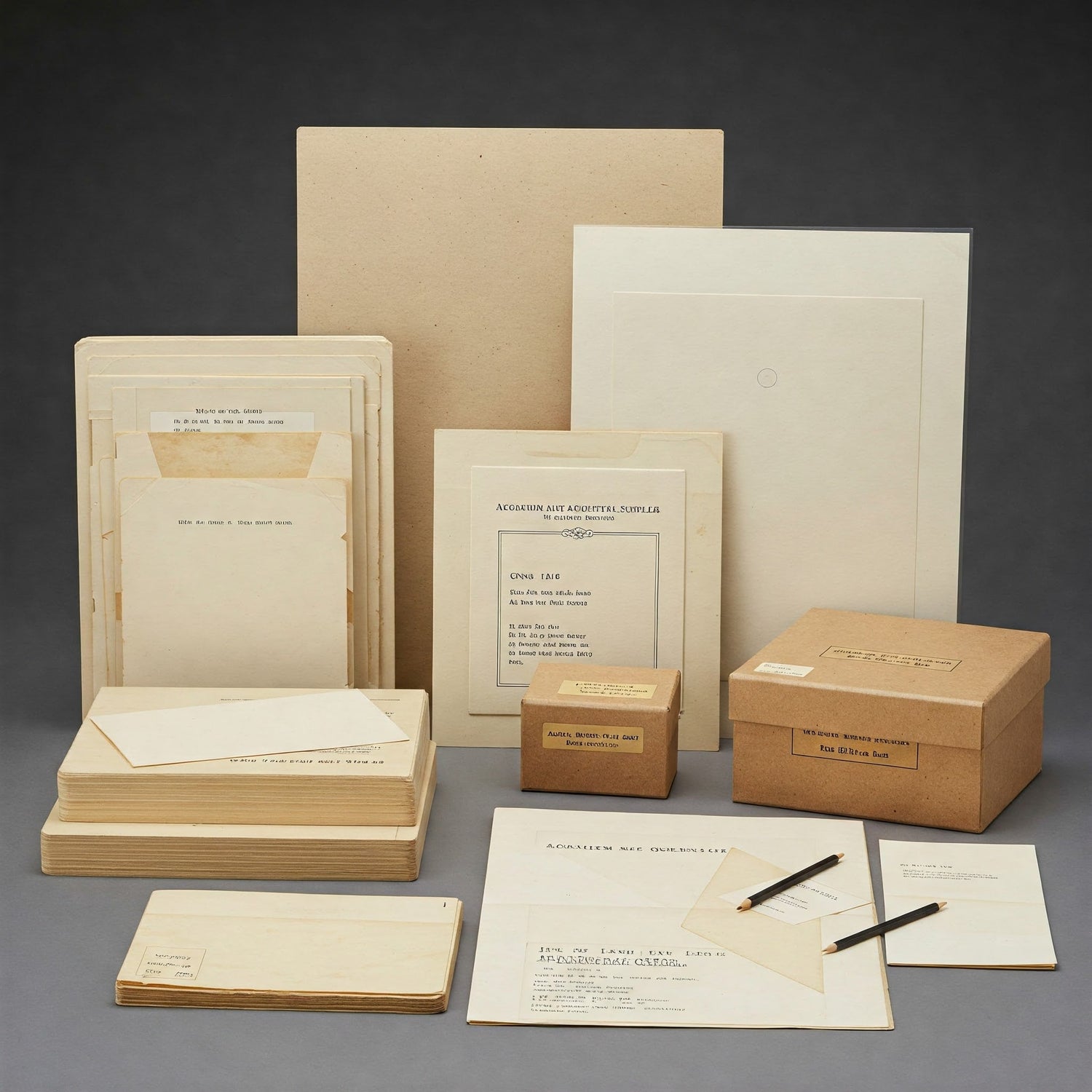 Museum Quality Archival Supplies