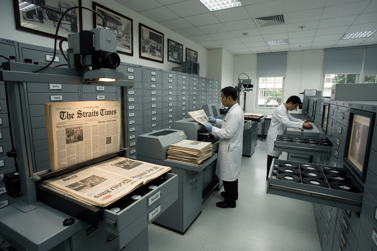SPH Newspaper Digitisation & Micropublishing