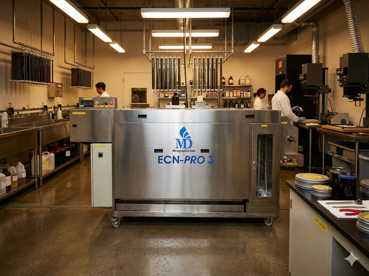 ECN-PRO3: Professional ECN2 Remjet-Free Film Developing Motion Film Processor