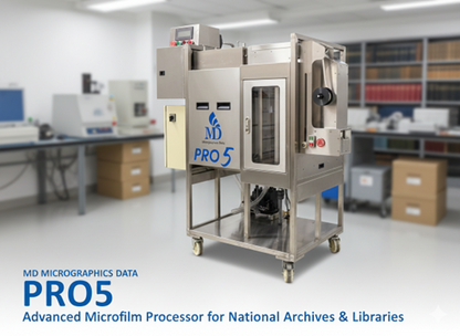 Smart MD PRO5 Microfilm Processor: High-Speed Archival Excellence