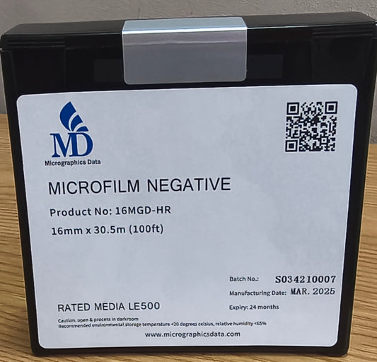 16mm & 35mm Microfilm Rolls