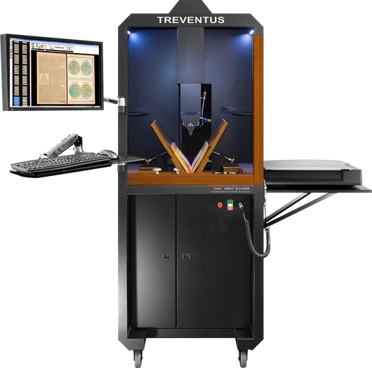 Pemindai Buku Otomatis ScanRobot® 2.0 MDS